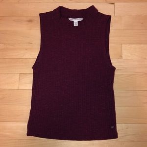 Maroon tank top